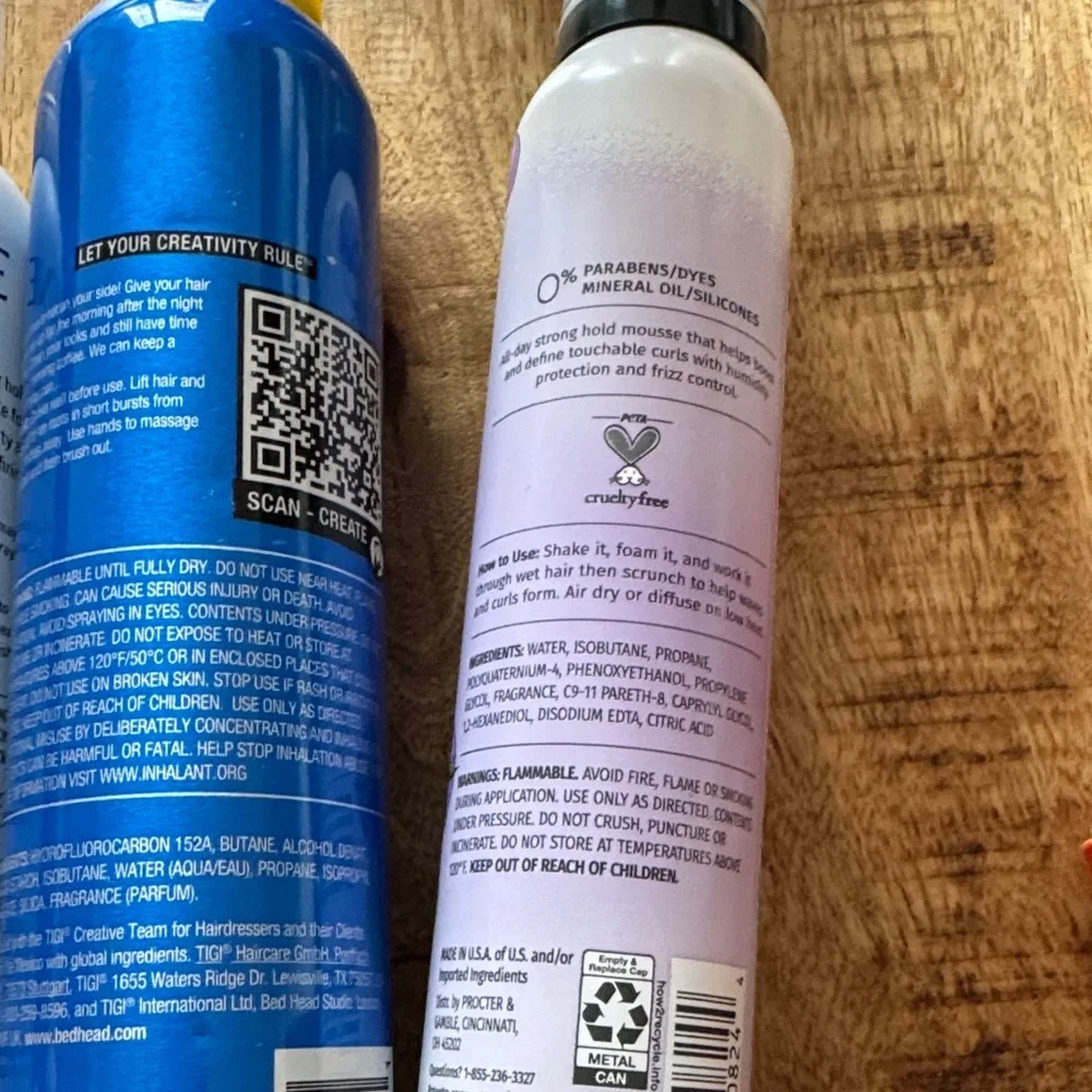 Bed Head Dry Shampoo and herbal essences mousse bundle of 2 NEW NWT